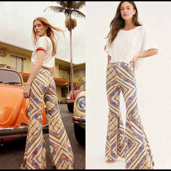 NWOT Free People Just Float On Flare Jeans size 27 - Picture 2 of 8